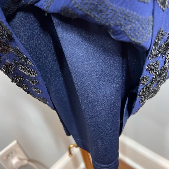 EUC Aidan Mattox Floral Sequin Dress - Picture 11 of 12